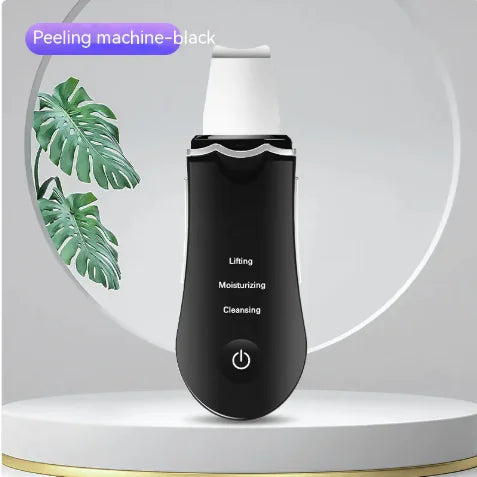 RejuvaRay Glow Skin Scrubber in black