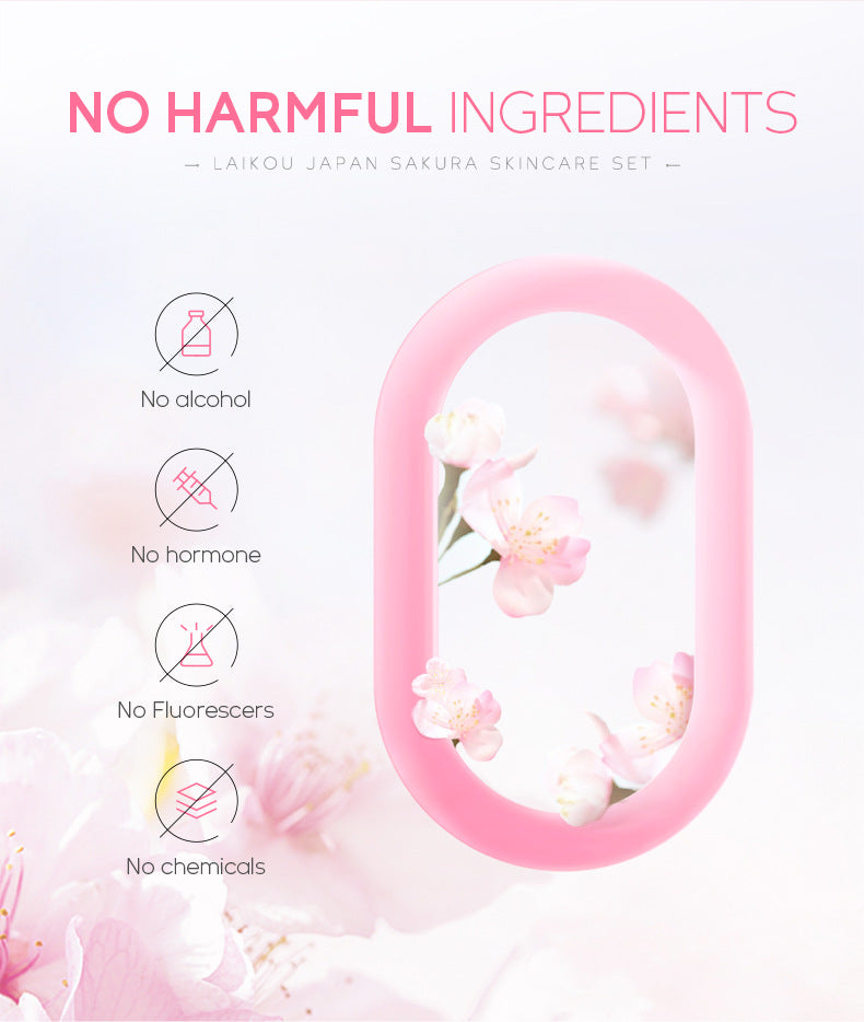 Cherry Blossom 5-Piece Skincare Gift Set