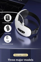 RejuvaRay Eye Massager charges by USB from a laptop, power bank or phone charger
