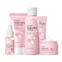Cherry Blossom 5-Piece Skincare Gift Set