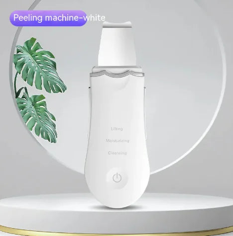RejuvaRay Glow Skin Scrubber in white