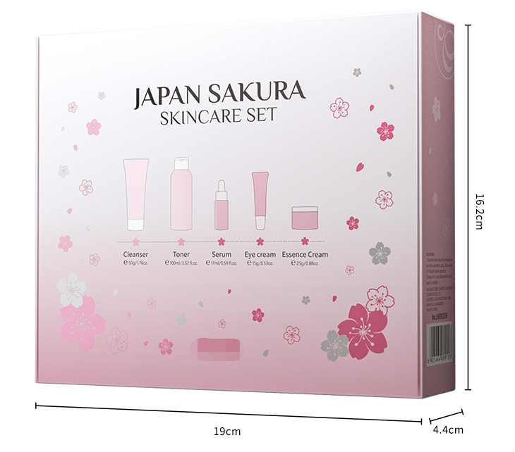 Cherry Blossom 5-Piece Skincare Gift Set