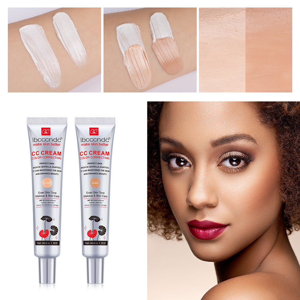 CC Cream application