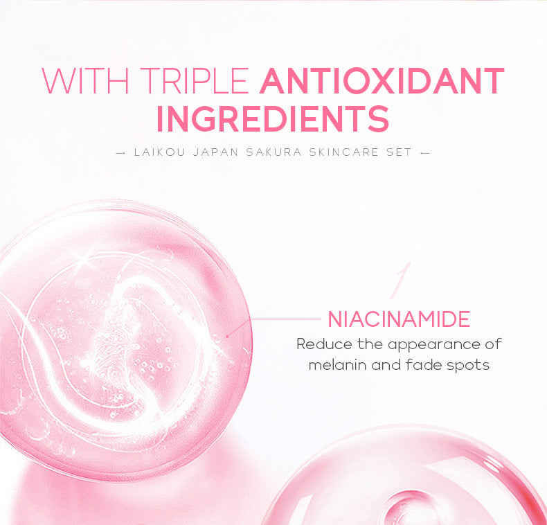 Cherry Blossom 5-Piece Skincare Gift Set