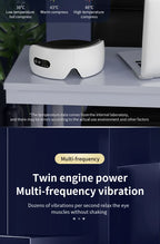 RejuvaRay Eye Massager – Heat, Vibration & Music