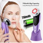 Color light glow massager with 750mAh rechargeable battery