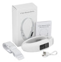 RejuvaRay Glow Jawline Massager with strap, charging cable and box